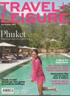 Travel + Leisure May 2013 Cover